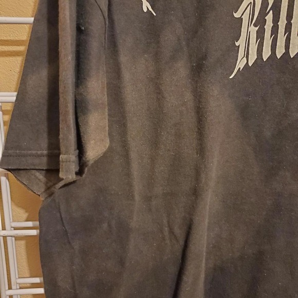 Kill It Clothing 2 Gun Salute Chica Tattoo Shirt Rose Pistol tee - Picture 7 of 8